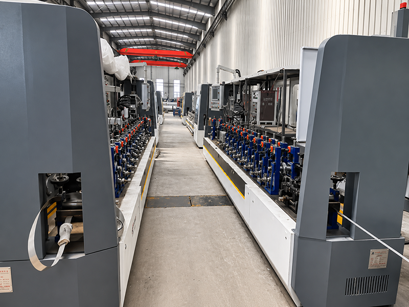 Straight seam welded pipe manufacturing center